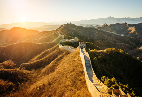 Great Wall of China tile