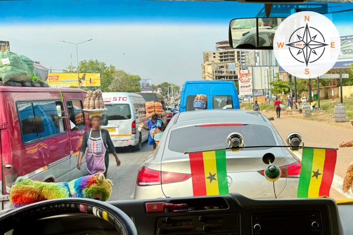 Explorer in Ghana - the hustle and bustle of Accra