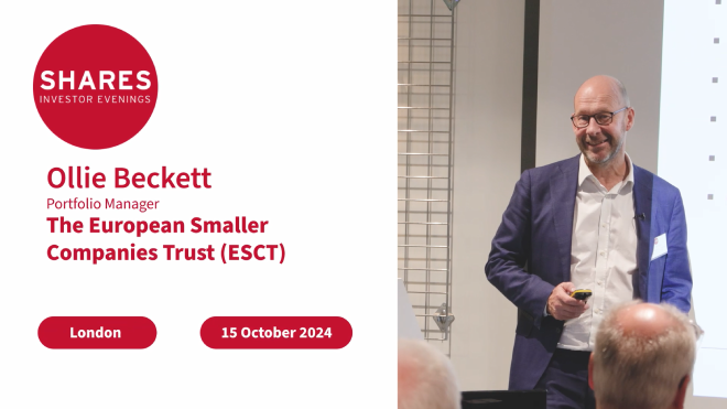 ESCT AJ Bell and Shares Investor Evening