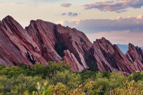 Rock formations