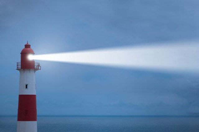 Featured image: Lighthouse in a storm